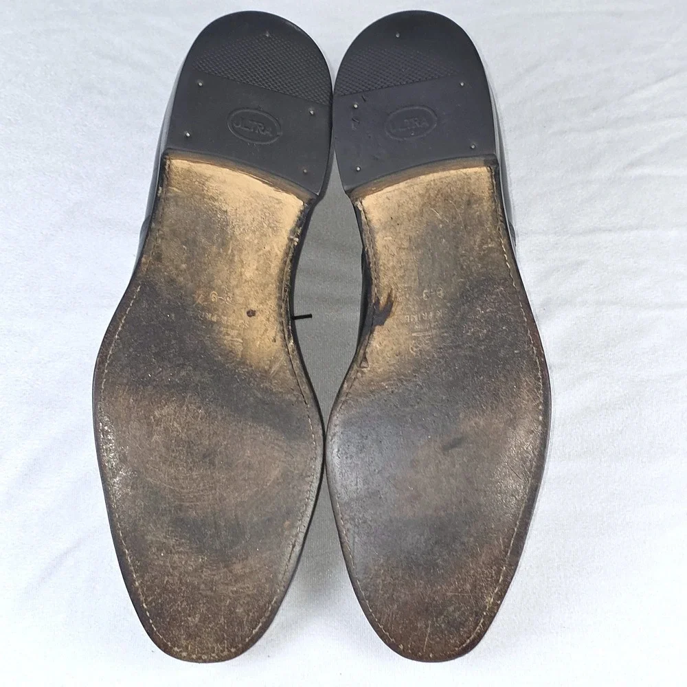Allen Edmonds Park Avenue Black Men Oxford Dress Shoes 5615 Size 13 D